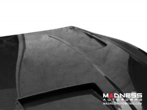 Maserati Ghibli Exterior Trim - Carbon Fiber - Custom Hood w/ Vents - Grand Touring 