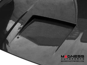 Maserati Ghibli Exterior Trim - Carbon Fiber - Custom Hood w/ Vents - Grand Touring 