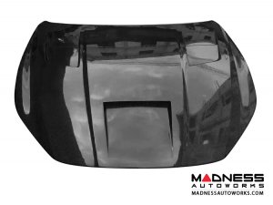 Maserati Ghibli Exterior Trim - Carbon Fiber - Custom Hood w/ Vents - Grand Touring 