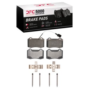 Maserati Ghibli Brake Pads - Rear - DFC - 5000 Advanced Low Metallic - `14-`22