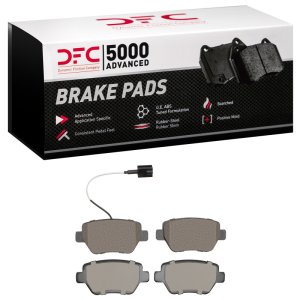 Maserati Ghibli Brake Pads - Rear - DFC - 5000 Advanced Ceramic - `14-`16