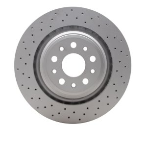 Maserati Quattroporte Brake Rotor (1) - Rear - DFC - GeoSPEC Coated Drilled - `14-`22
