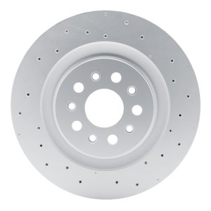 Maserati Quattroporte Brake Rotor (1) - Rear - DFC - GeoSPEC Coated, Drilled - `14-`24
