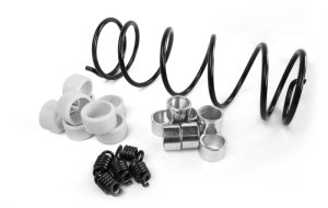 Maserati LeVante Brake Pads + Rotors - Front + Rear - DFC - Plain Rotors + Optimum OE Pads - `17-`23