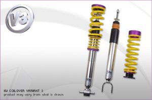 Maserati Cambiocorsa Coilover Suspension Kit - KW - V3 - `02-`07