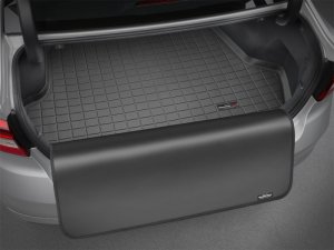 Maserati Levante Cargo Liner - WeatherTech - Cargo Liner w/Bumper Protector - Black - `17-`27