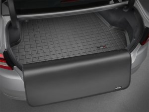 Maserati Levante Cargo Liner - WeatherTech - Cargo Liner w/Bumper Protector - Black - `17-`27