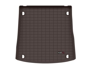 Maserati Grecale Cargo Liners - WeatherTech - Raised Lip, Textured Finish - Cocoa - `23-`25