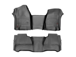 Maserati Quattroporte FloorLiner - Front - WeatherTech - DigitalFit - Black - `14-`27 Maserati Quattroporte FloorLiner - Front - WeatherTech - DigitalFit - Black - `14-`27
