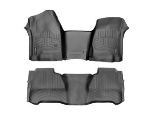 Maserati Quattroporte FloorLiner - Front - WeatherTech - DigitalFit - Black - `14-`27 Maserati Quattroporte FloorLiner - Front - WeatherTech - DigitalFit - Black - `14-`27