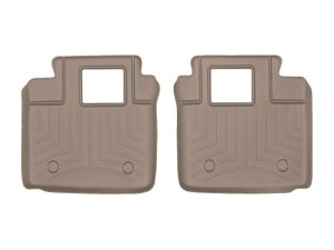 Maserati Quattroporte FloorLiner - Rear - WeatherTech - DigitalFit - Tan - `14-`27 Maserati Quattroporte FloorLiner - Rear - WeatherTech - DigitalFit - Tan - `14-`27
