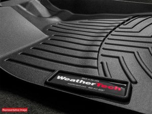 Maserati Quatroporte FloorLiner - Front - WeatherTech - DigitalFit - Black - `14-`27 Maserati Quatroporte FloorLiner - Front - WeatherTech - DigitalFit - Black - `14-`27