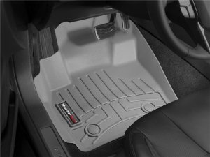 Maserati Quatroporte FloorLiner - Front - WeatherTech - DigitalFit - Grey - `14-`27