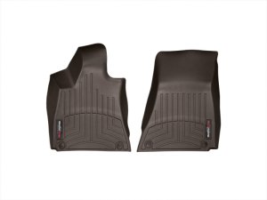 Maserati Quattroporte FloorLiner - Front - WeatherTech - DigitalFit - Cocoa - `14-`15