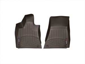 Maserati Quattroporte FloorLiner - Front - WeatherTech - DigitalFit - Cocoa - `14-`15