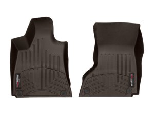 Maserati Quattroporte FloorLiner - Front - WeatherTech - DigitalFit - Cocoa - `14-`16