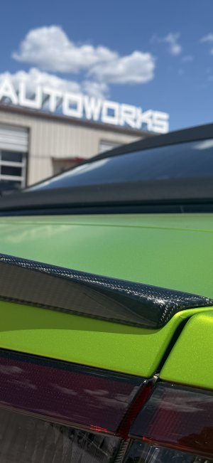 Maserati GranTurismo Trunk Spoiler - Carbon Fiber - Convertible Maserati GranTurismo Trunk Spoiler - Carbon Fiber - Convertible