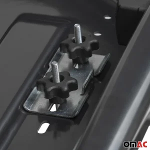 Roof Rack Cargo Box - 11 Cubic Feet - Dual Side Opening - Black