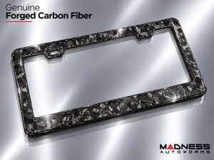 License Plate Frame - 100% Forged Carbon Fiber License Plate Frame - 100% Forged Carbon Fiber