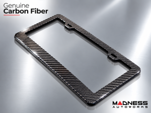 License Plate Frame - 100% Genuine Carbon Fiber License Plate Frame - 100% Genuine Carbon Fiber