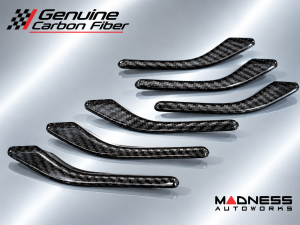 Maserati Ghibli Exterior Trim - Carbon Fiber - Fender Vents Cover - Feroce Carbon Maserati Ghibli Exterior Trim - Carbon Fiber - Fender Vents Cover - Feroce Carbon
