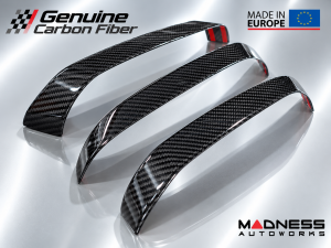 Maserati Ghibli Interior Trim - Carbon Fiber - Door Handle Cover Trim Kit - Feroce Carbon Maserati Ghibli Interior Trim - Carbon Fiber - Door Handle Cover Trim Kit - Feroce Carbon