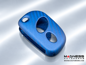 Maserati Granturismo Key Fob Cover - Carbon Fiber (2005 - 2017) - Matte Blue Maserati Granturismo Key Fob Cover - Carbon Fiber (2005 - 2017) - Matte Blue