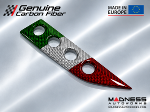 Maserati GranTurismo Interior Trim - Carbon Fiber - Audio System Button Trim - Italian Flag V1 Maserati GranTurismo Interior Trim - Carbon Fiber - Audio System Button Trim - Italian Flag V1