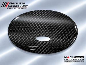 Maserati Ghibli Exterior Trim - Carbon Fiber - Fuel Door Cover Maserati Ghibli Exterior Trim - Carbon Fiber - Fuel Door Cover
