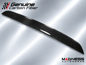 Maserati Ghibli Exterior Trim - Carbon Fiber - Rear Trunk Deck Lid Trim Maserati Ghibli Exterior Trim - Carbon Fiber - Rear Trunk Deck Lid Trim