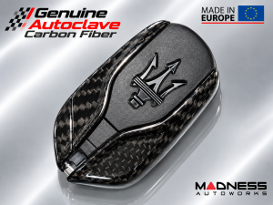 Maserati Levante Key Fob Cover - Carbon Fiber Maserati Levante Key Fob Cover - Carbon Fiber
