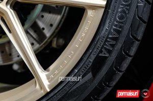 Ford Mustang Custom Wheels - EVO-2R by Vossen - Patina Gold