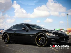Maserati GranTurismo Custom Wheels - VPS-305T by Vossen -  Black / Yellow