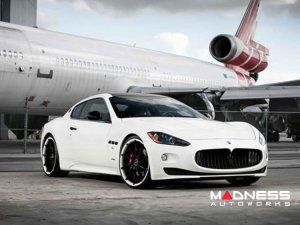 Maserati GranTurismo Custom Wheels - VPS-305T by Vossen -  Black / White