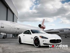 Maserati GranTurismo Custom Wheels - VPS-305T by Vossen -  Black / White