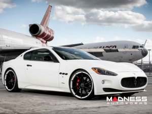 Maserati GranTurismo Custom Wheels - VPS-305T by Vossen -  Black / White