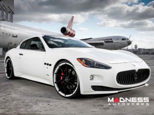 Maserati GranTurismo Custom Wheels - VPS-305T by Vossen -  Black / White