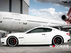 Maserati GranTurismo Custom Wheels - VPS-305T by Vossen -  Black / White
