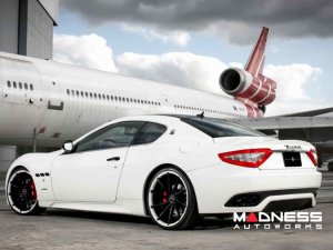 Maserati GranTurismo Custom Wheels - VPS-305T by Vossen -  Black / White