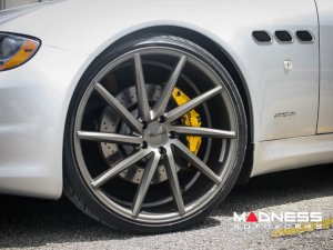 Maserati Quattroporte Custom Wheels - VPS-310T by Vossen - Dark Smoke
