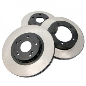 Maserati Ghibli Brake Pad & Rotor Set - Front & Rear Kit - Semi-Metallic Pads - StopTech 