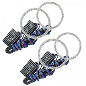 Maserati GranTurismo Headlighg Halo Kit - Oracle Lighting -  ColorSHIFT w/o Controller