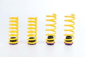 Maserati Ghibli Adjustable Spring Kit - KW H.A.S. - OEM Shocks Controls - "14-"21