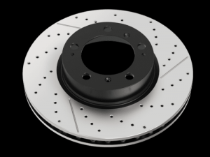 Maserati Ghibli Brake Rotor (1) - Rear - DBA - Drilled 