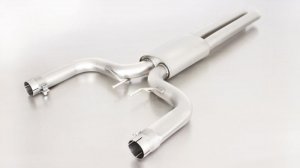 Maserati Ghibli Performance Exhaust System - RMS - Front Silencer