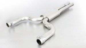 Maserati Ghibli Performance Exhaust System - RMS - Front Silencer