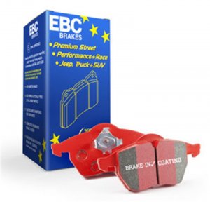 Maserati Quattroporte Brake Pads - Rear - EBC - Redstuff - '04-'07
