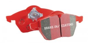 Maserati Quattroporte Brake Pads - Rear - EBC - Redstuff - Classic - '79-'86