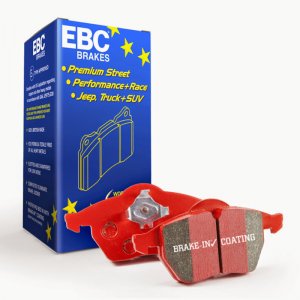 Maserati Quattroporte Brake Pads - Rear - EBC - Redstuff - Classic - '79-'86