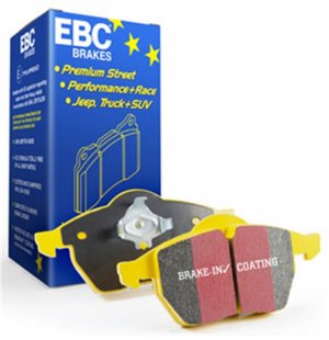 Maserati Quattroporte Brake Pads - Rear - EBC - Yellowstuff 